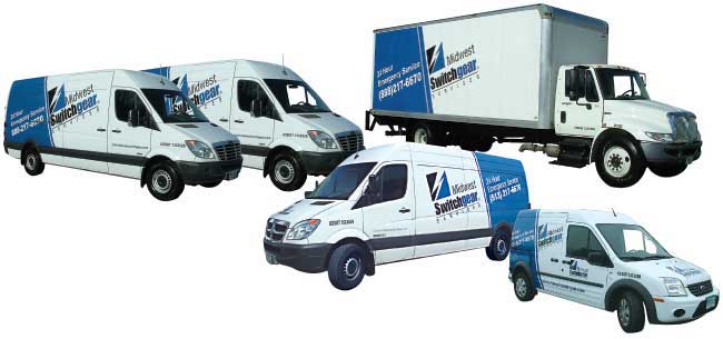 Services vans and box trucks